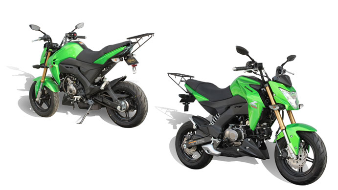 Z125 PRO用 キジマ リアキャリア 信憑